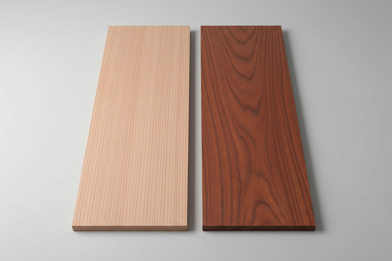 Steamed Beech and Sapele PAR Planks
